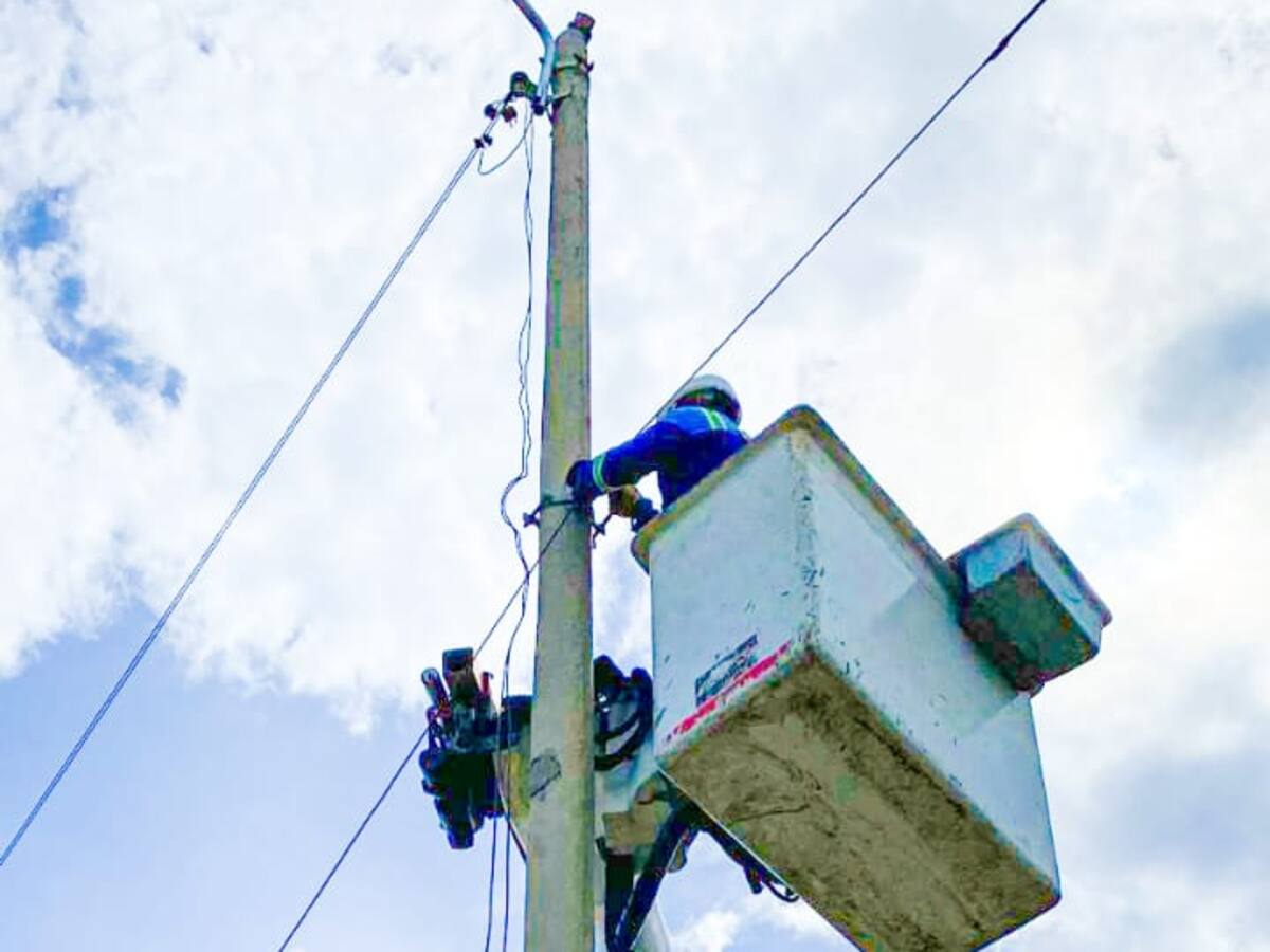 Robaron infraestructura de alumbrado público cerca al Estadio Sierra Nevada en Santa Marta