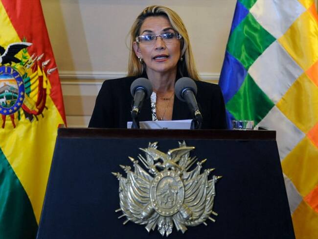 Jeanine Áñez, senadora opositora a Morales, se proclamó presidenta interina del país suramericano. Foto: Getty Images