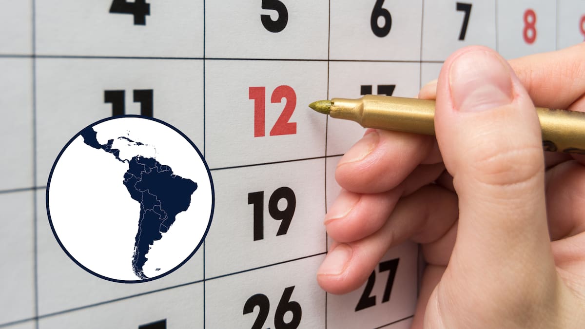 ¿Cuáles son los países de Latinoamérica con más festivos? Así está el ranking
