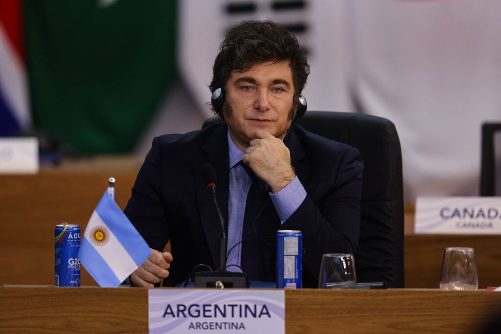 Javier Milei. I Foto: Wagner Meier/Getty Images.