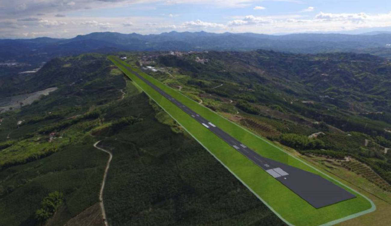 Maqueta de Aerocafé - Aerocivil