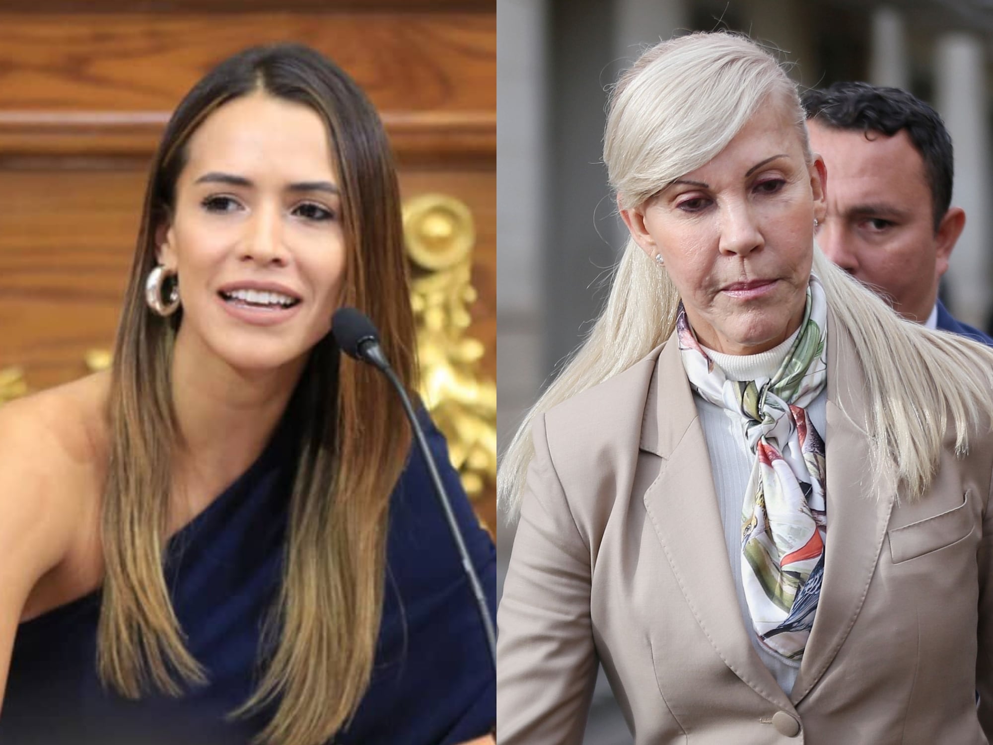 María Fernanda Carrascal y Dilian Francisca Toro. Fotos: Colprensa.