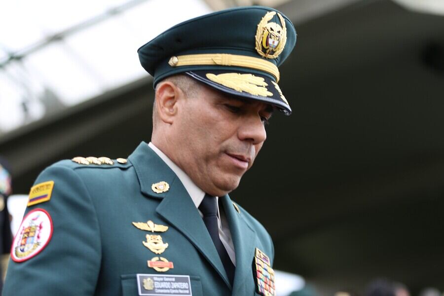 El comandante del Ejército Eduardo Zapateiro será denunciado penalmente. Foto: Colprensa.