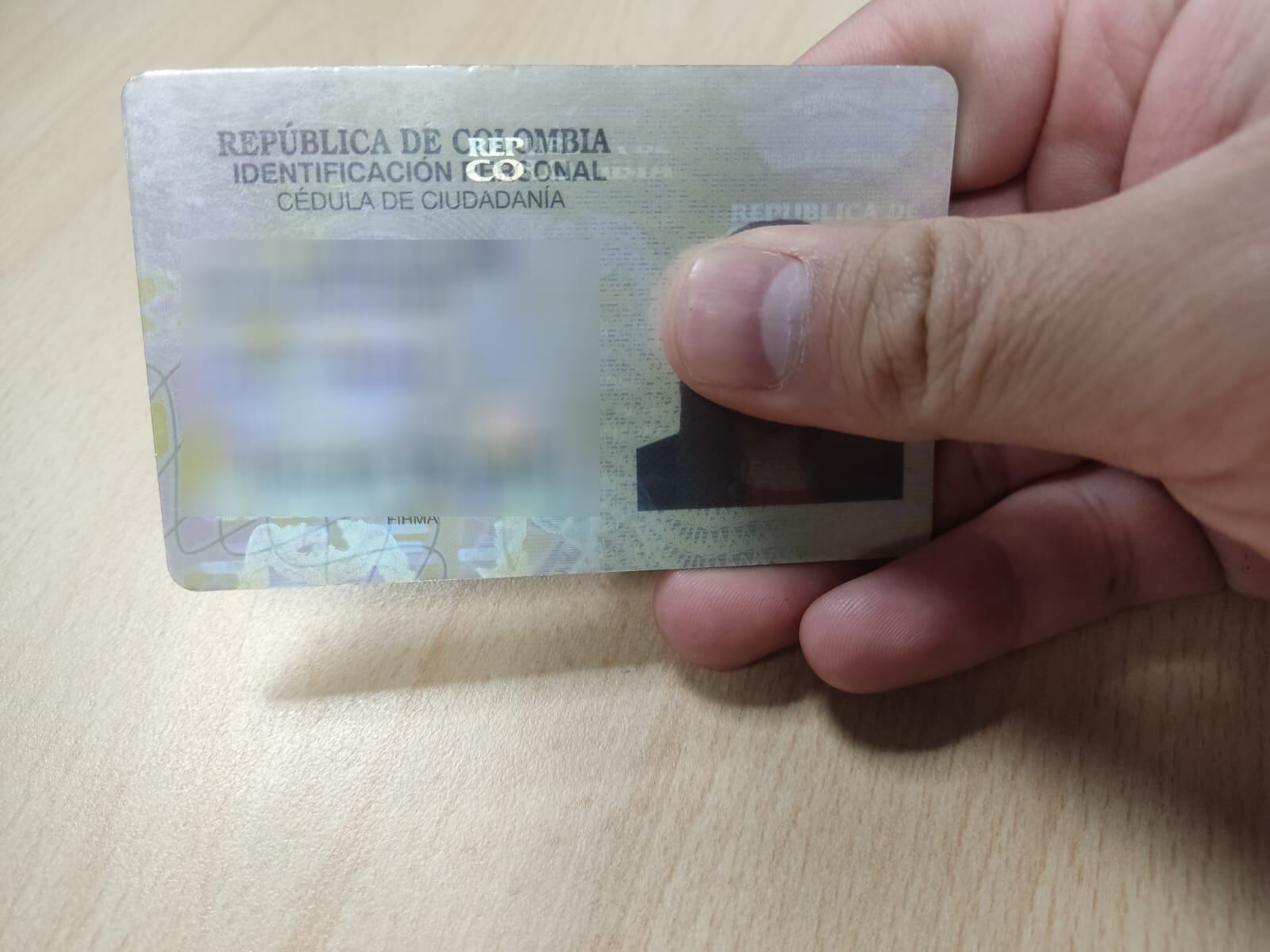 Imagen de referencia de cédula. Foto: W Radio