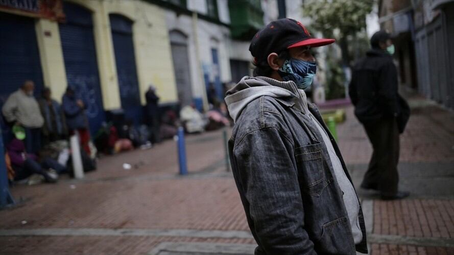 Habitantes de calle en Bogotá. Foto: Colprensa