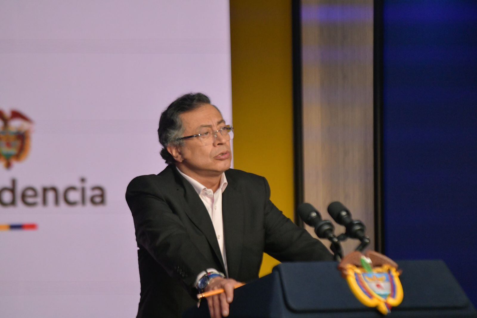 El presidente Gustavo Petro se pronunció sobre las zonas de paz con el Frente 33. Foto: presidencia de la República.