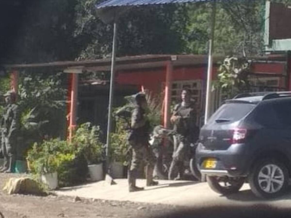 Ejército realiza operaciones ofensivas por presencia de grupo armado en Argelia, Cauca