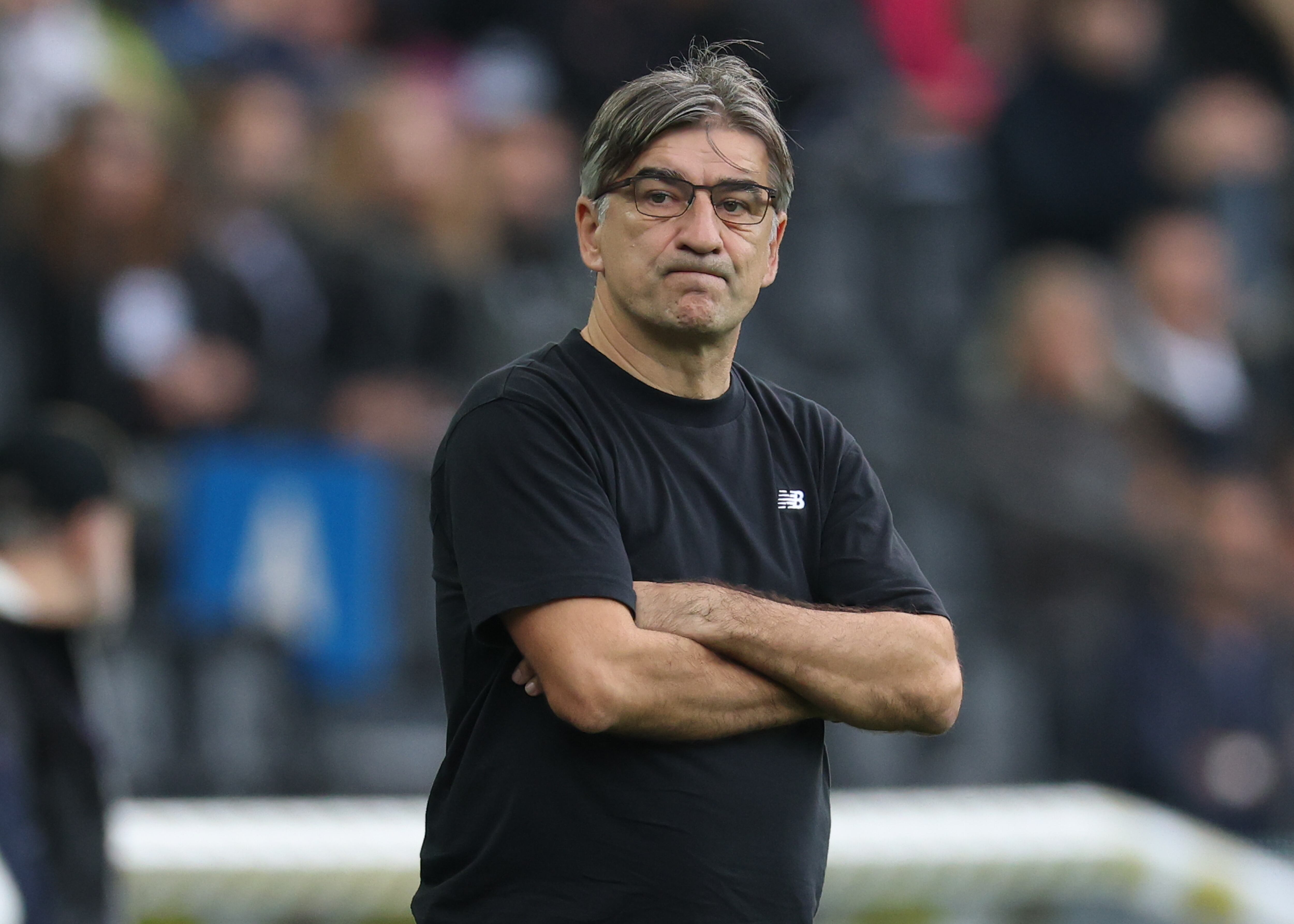 Ivan Juric en noviembre de 2025 dirigiendo al Atalanta. FOTO: Timothy Rogers/Getty Images