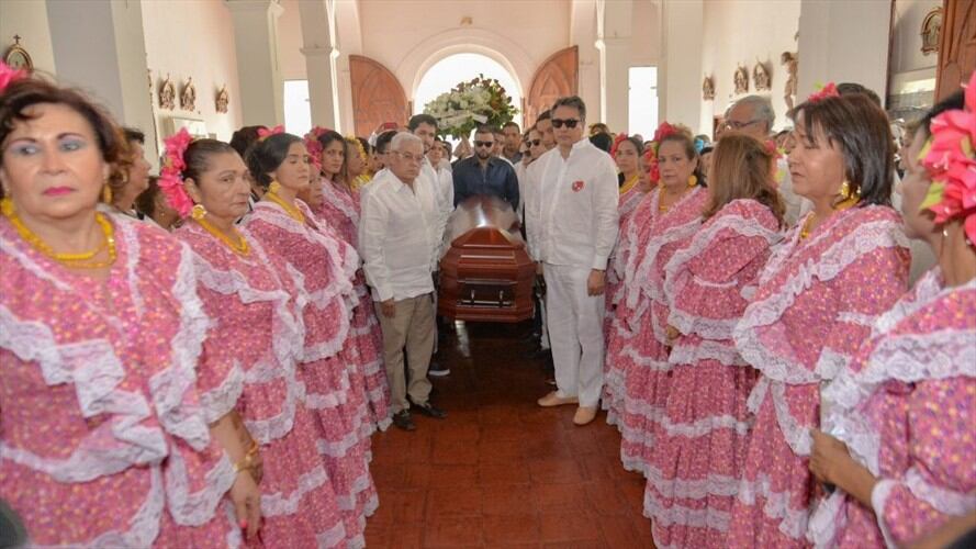 Así fue la despedida de 'La Polla' Monsalvo en Valledupar. Foto: Cortesía Festivallenato