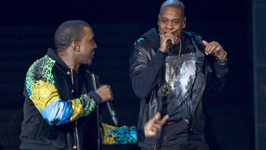 Kanye West y Jay Z. Foto: Bang Media