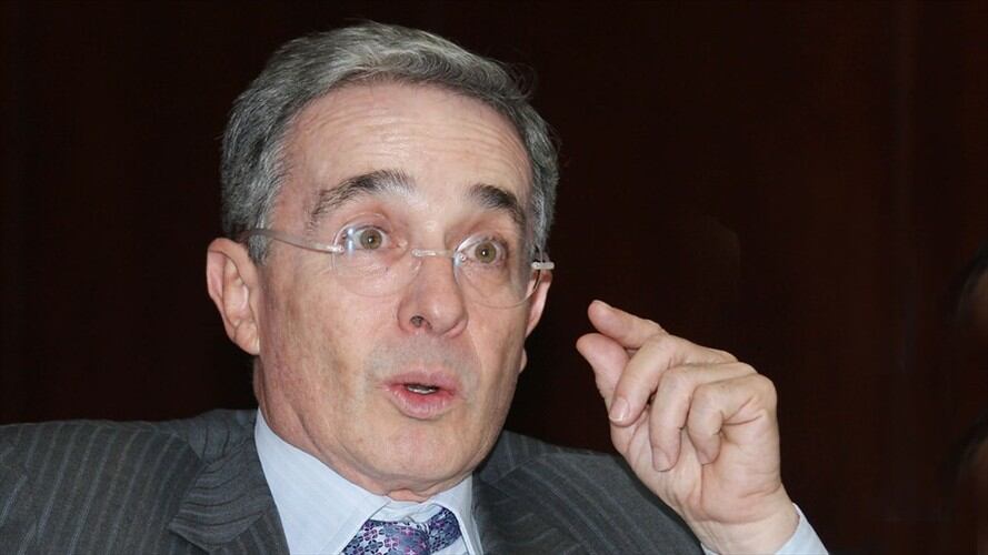 El exsenador Álvaro Uribe Vélez afirmó que se encuentra secuestrado. Foto: Colprensa