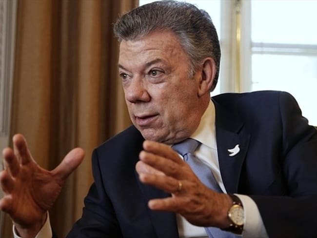 Santos dice que el próximo presidente no cambiará la economía del país. Foto: Colprensa