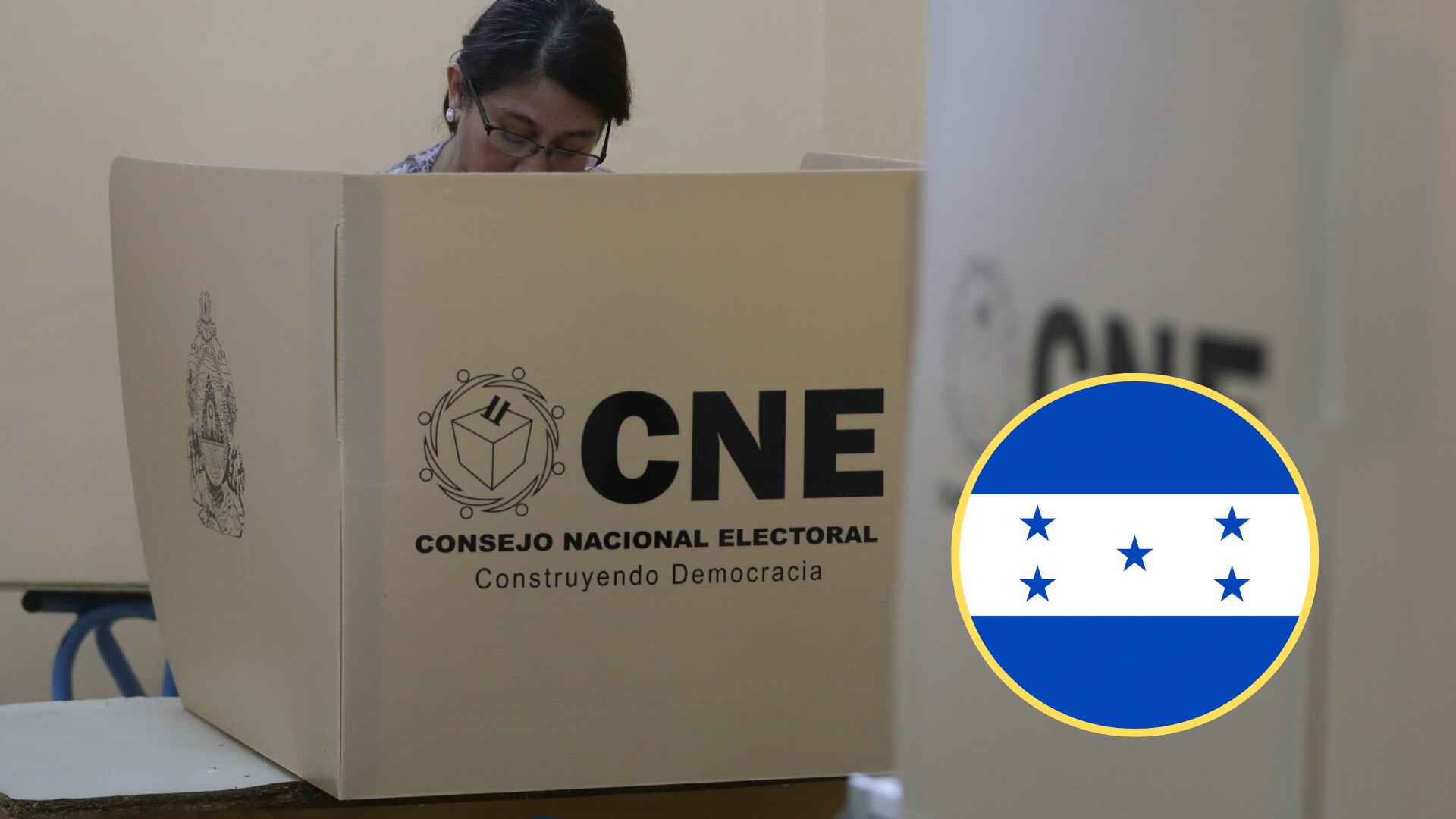 Elecciones en Tegucigalpa, Honduras durante marzo de 2025, bandera de Honduras. FOTO: Emilio Flores/Anadolu vía Getty Images/Getty Images