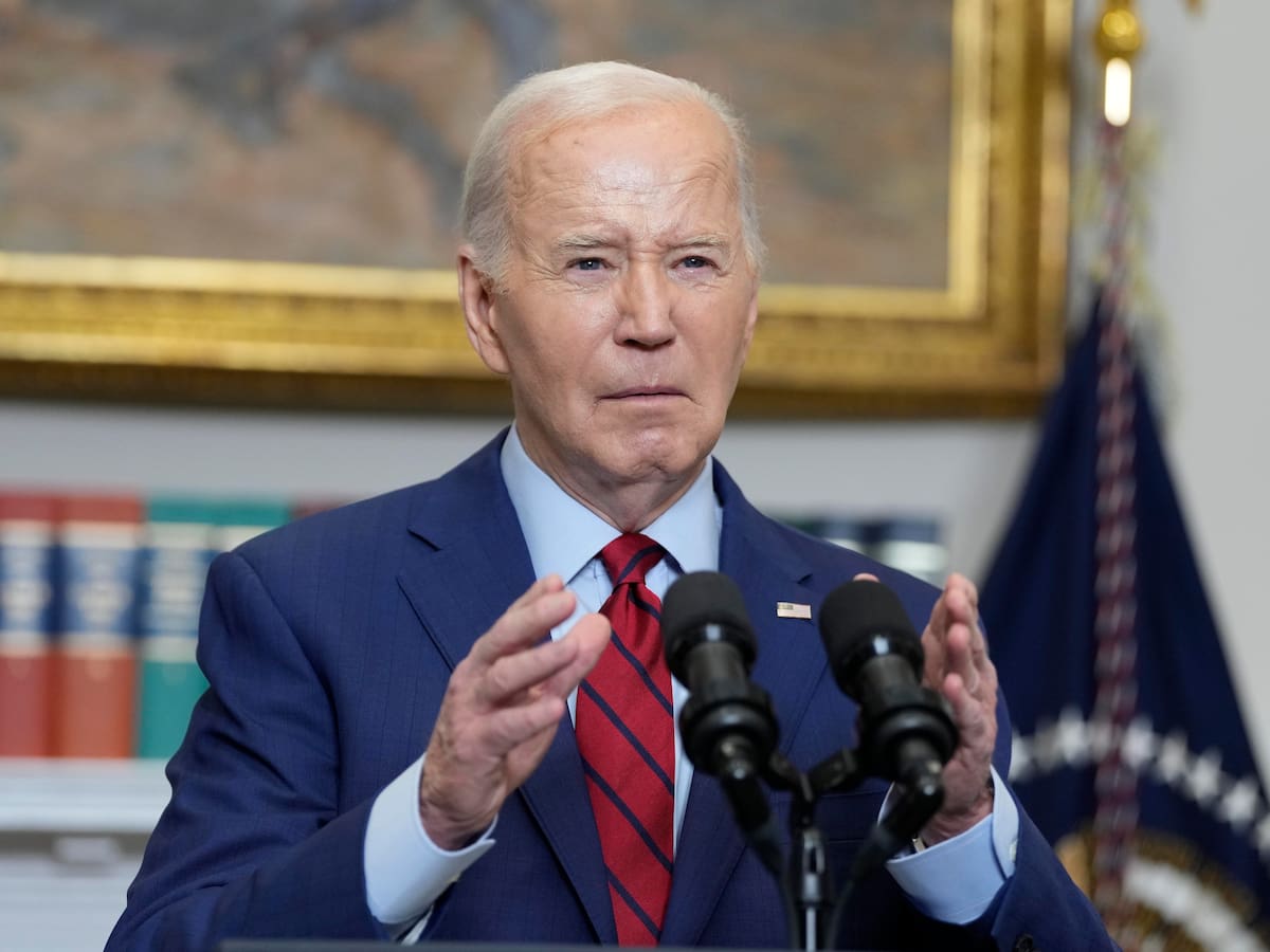 Biden descarta indultar a su hijo Hunter si es condenado por compra ilegal de arma de fuego