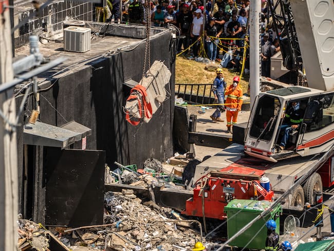 Tragedia en discoteca Jet Set en Santo Domingo. Foto: FRANCESCO SPOTORNO/AFP via Getty Images