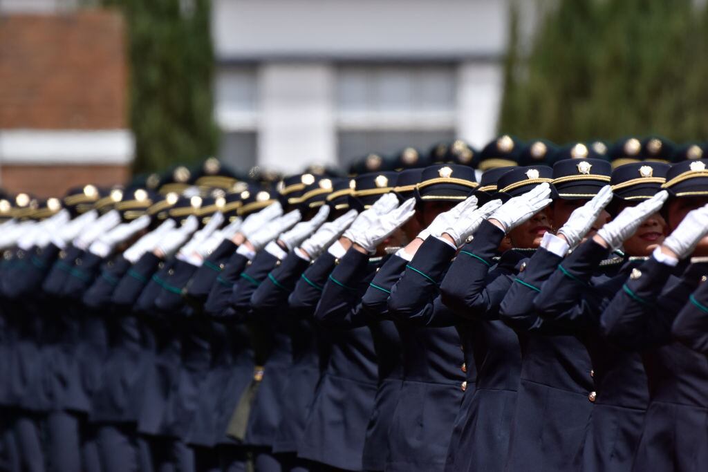 Policía Nacional de Colombia. I Foto: Cristian Bayona/Long Visual Press/Universal Images Group via Getty Images.