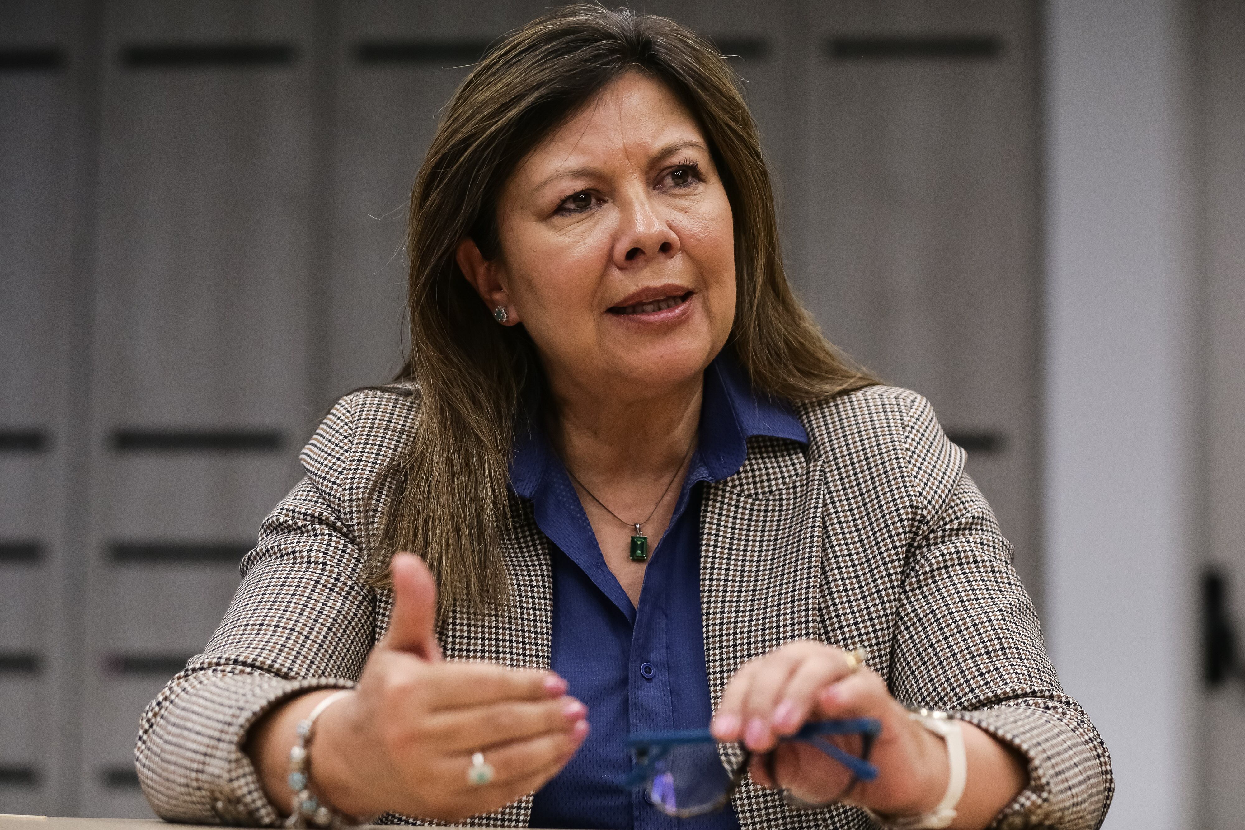 Bogotá. Marzo 22 de 2024. Entrevista con la fiscal luz Adriana Camargo.(Colprensa - John Paz)
