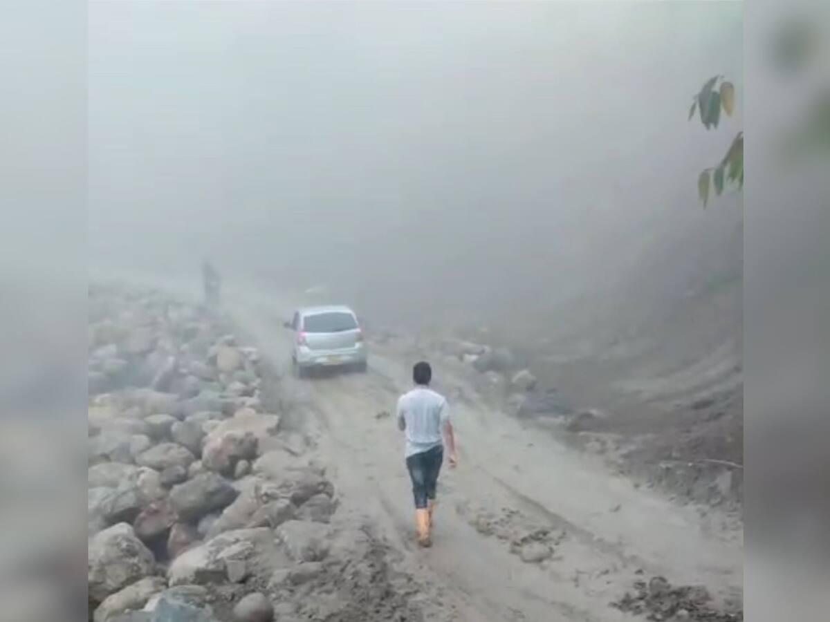 Habilitado el paso a un carril en la vía La Soberanía entre Pamplona y Arauca