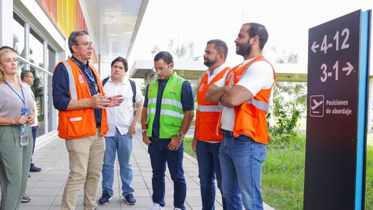 Anuncian vuelos internacionales desde el aeropuerto Los Garzones de Montería: estos son los avances