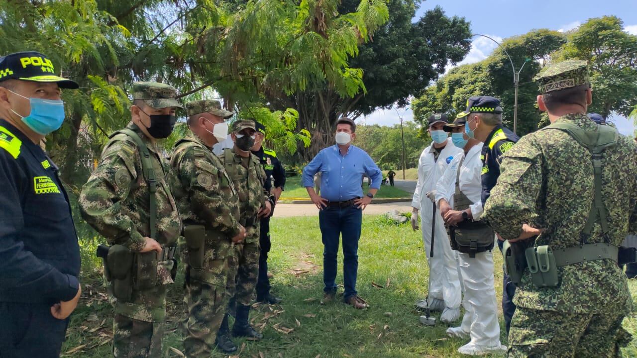Atentado en Cali: MinDefensa ofrece $1.000 millones de recompensa por cabecilla del ELN. Foto: Policía Nacional