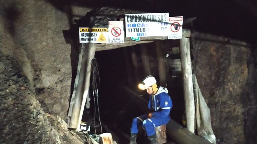 Hasta el momento se avanza en la zona para ubicar a los mineros.. Foto: Agencia Nacional de Minería