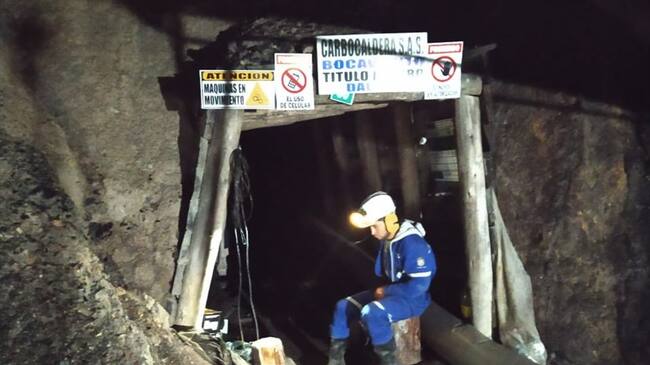 Hasta el momento se avanza en la zona para ubicar a los mineros.. Foto: Agencia Nacional de Minería