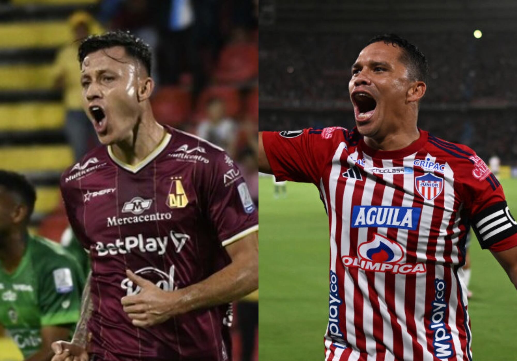 Deportes Tolima vs. Junior de Barranquilla. Foto: (Jorge A. Cuéllar/ Colprensa) / (Photo by LUIS ACOSTA/AFP via Getty Images)