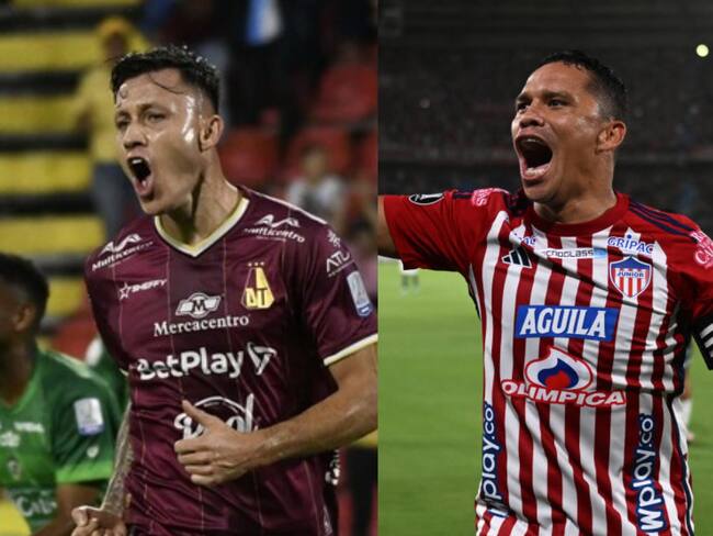 Deportes Tolima vs. Junior de Barranquilla. Foto: (Jorge A. Cuéllar/ Colprensa) / (Photo by LUIS ACOSTA/AFP via Getty Images)
