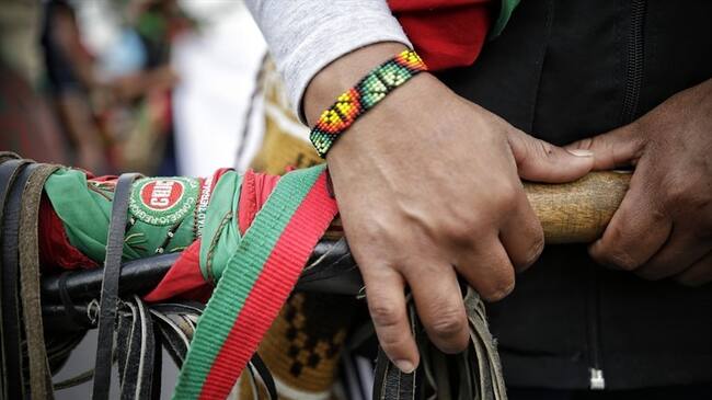 En Sigue La W, María Clara Domínguez explicó por qué escribió "Indígenas, lárguense de nuestro territorio".. Foto: Colprensa-Sergio Acero