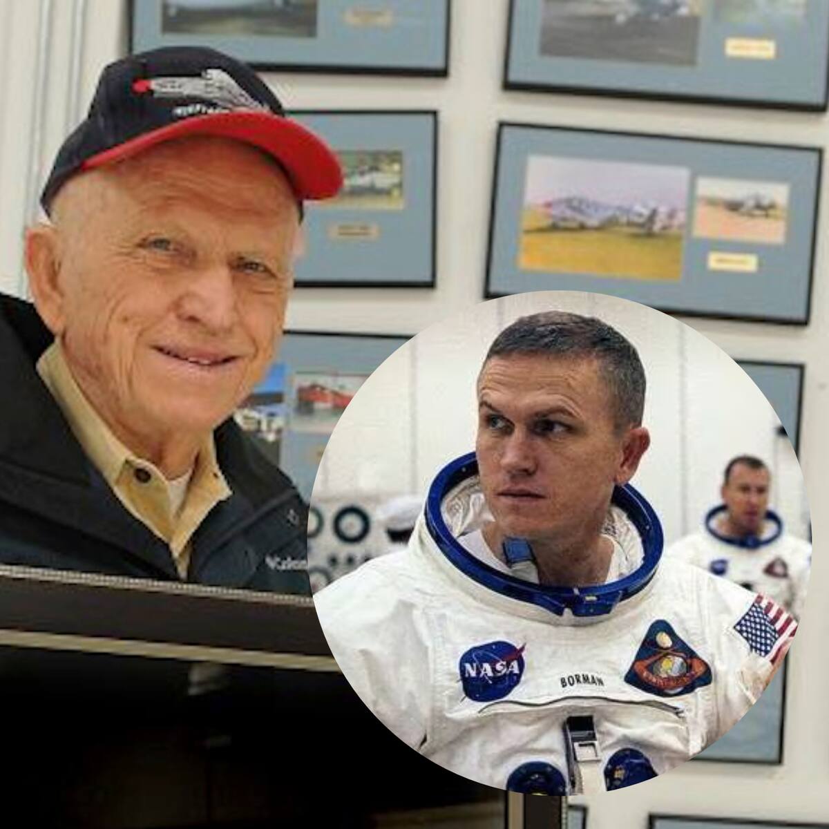 Murió Frank Borman, astronauta que dirigió la primera misión alrededor de la Luna