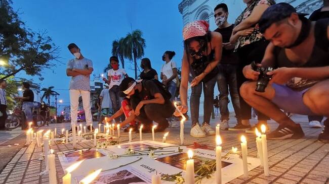 En calma transcurrieron jornadas de velatón en Córdoba. Foto: Cortesía