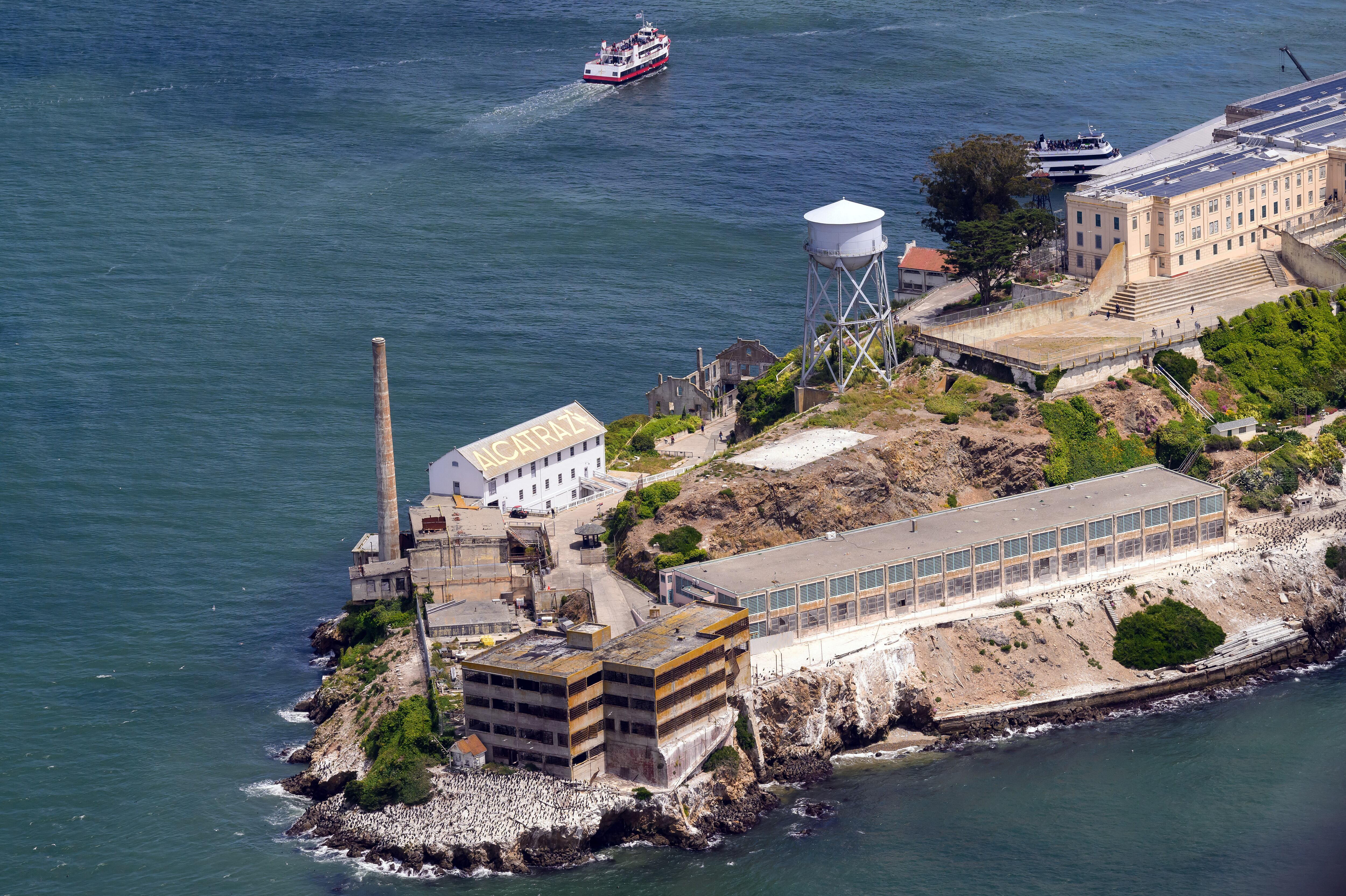 Prisión de Alcatraz. Foto: JOSH EDELSON/AFP via Getty Images.