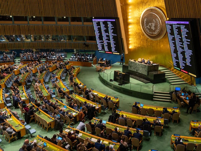 Asamblea General de las Naciones Unidas. Foto: EFE/A´ngel Colmenares