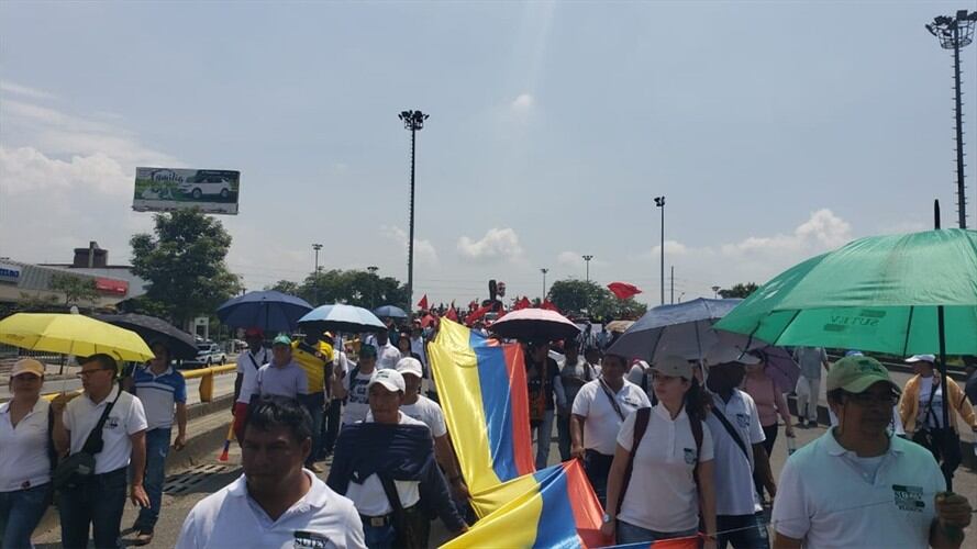 Jornada de protestas. Foto: Erika Rebolledo