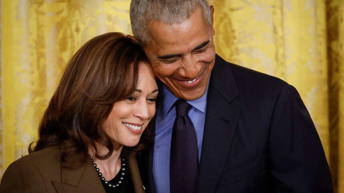 Barack Obama entró en campaña para impulsar en las elecciones a Kamala Harris