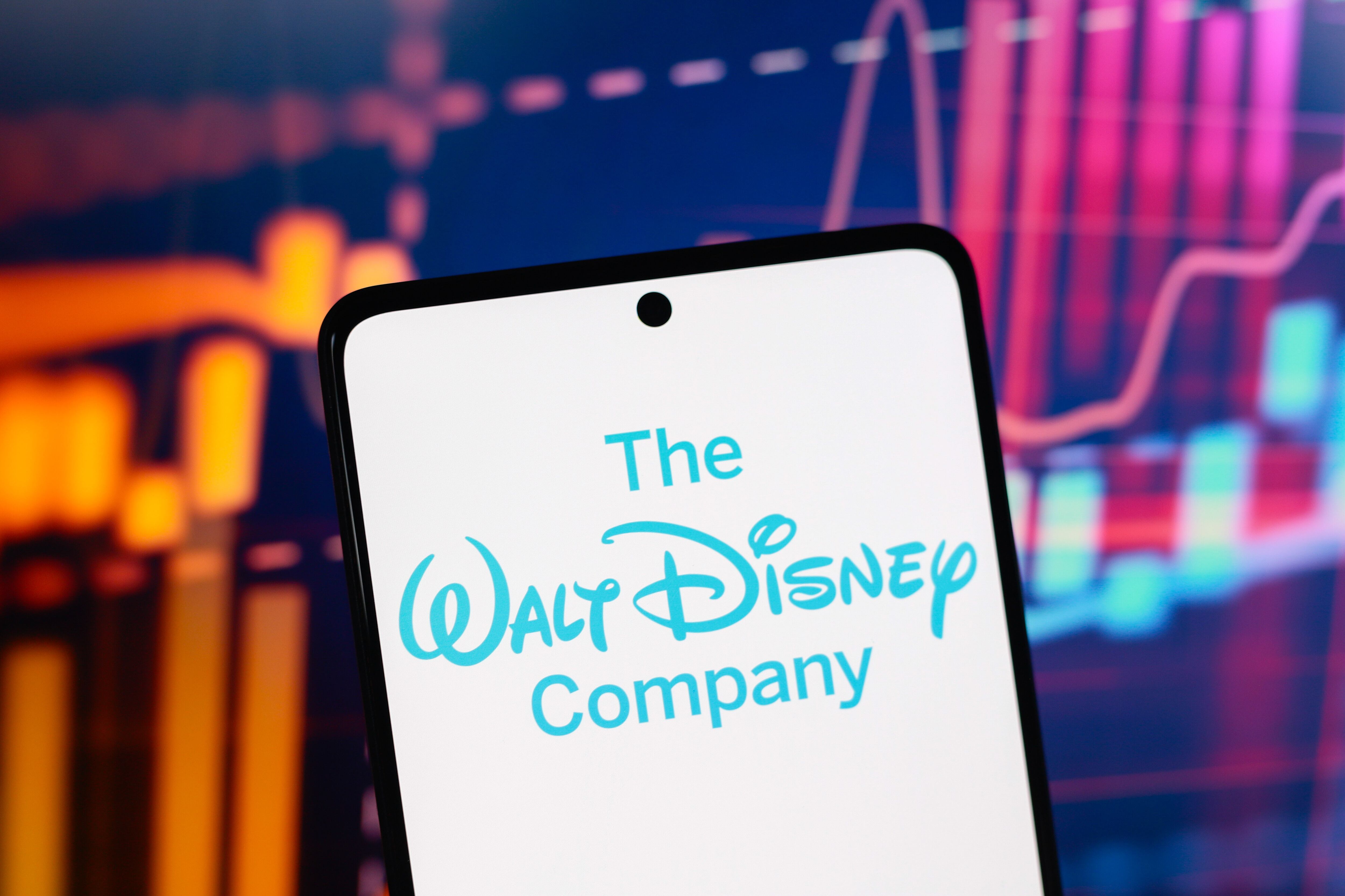 Disney Company logo FOTO ILUDTRACIÓN: LightRocket via Getty Images