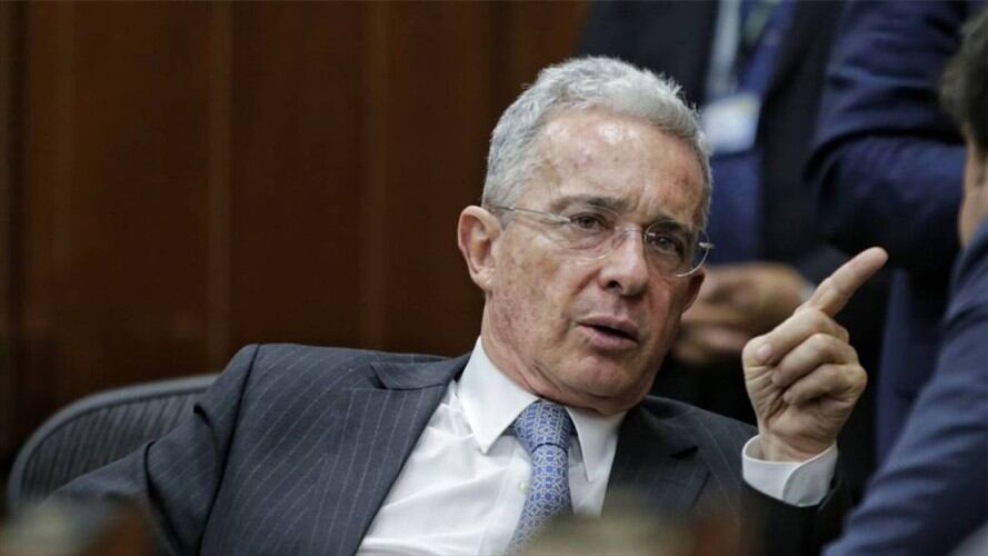 Senador Álvaro Uribe. Foto: Colprensa