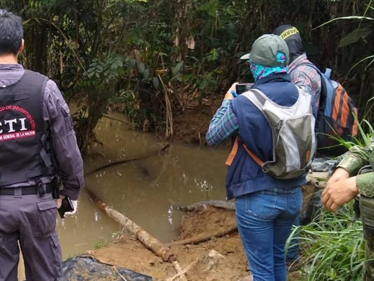 Ofensiva contra la minería ilegal ha dejado 25 capturados en Cauca
