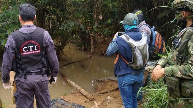 Los 25 ciudadanos capturados fueron privados de la libertad . Foto: Fiscalía
