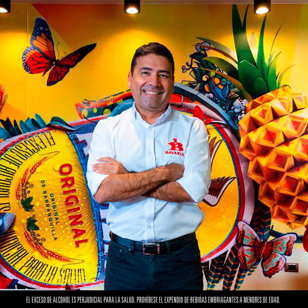 Forbes Colombia anunció a Sergio Rincón, presidente de Bavaria, como el CEO del año 2024