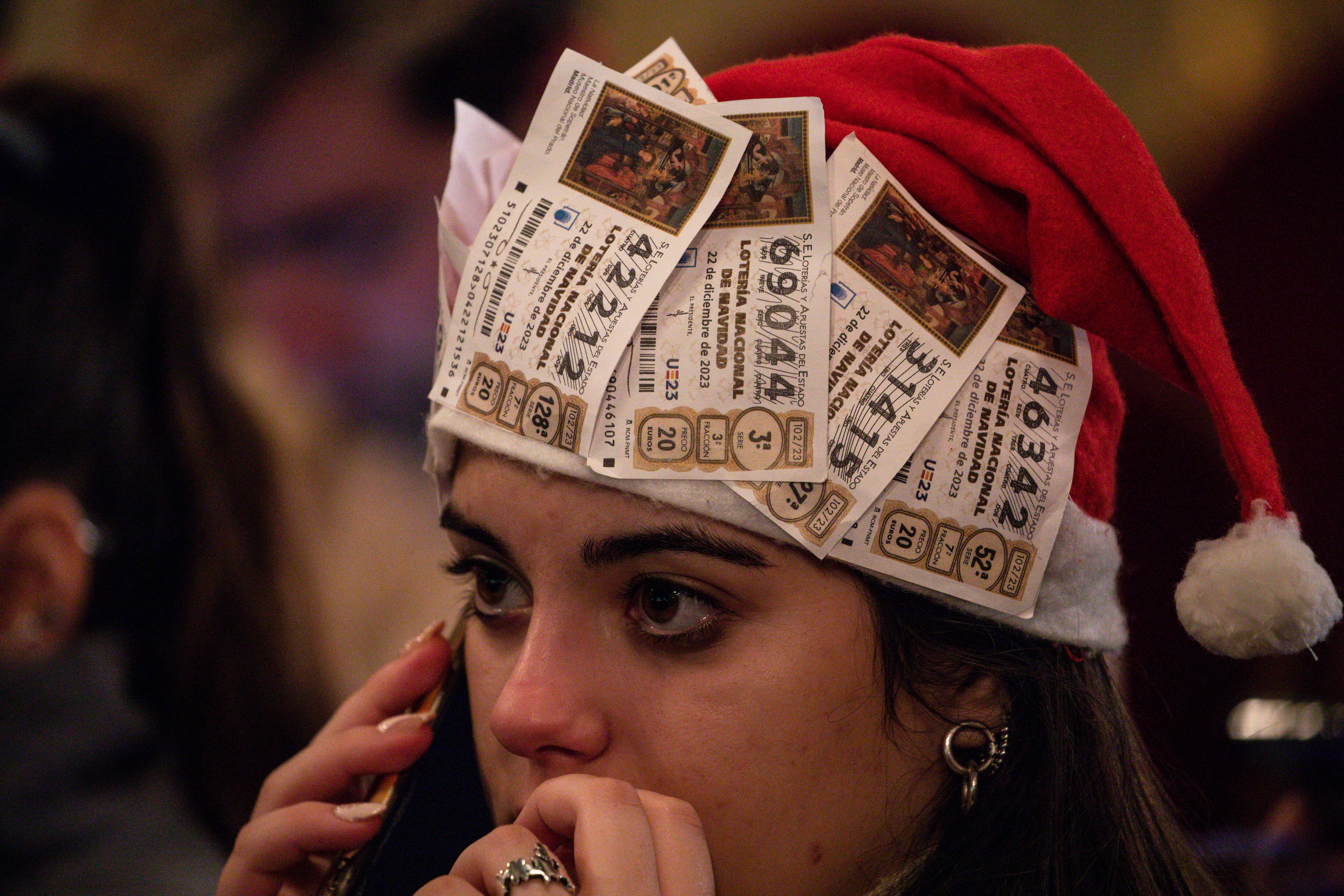 Sorteo de la Lotería de Navidad en España. Foto: Pablo Blazquez Dominguez/Getty Images