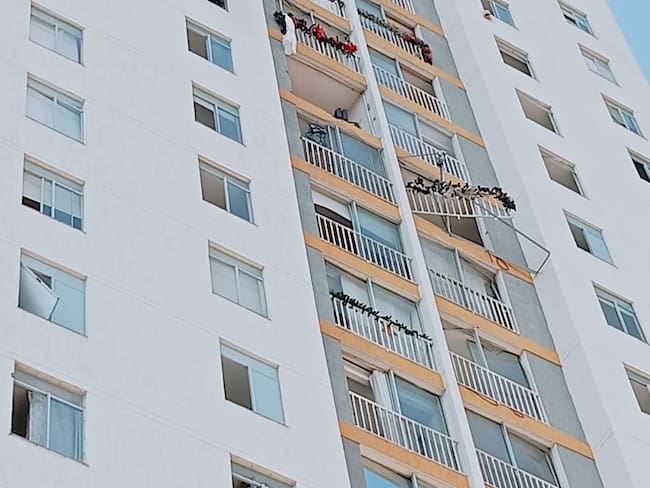 Escape de gas generó explosión en edificio residencial de Cartagena. Foto: Suministrada.