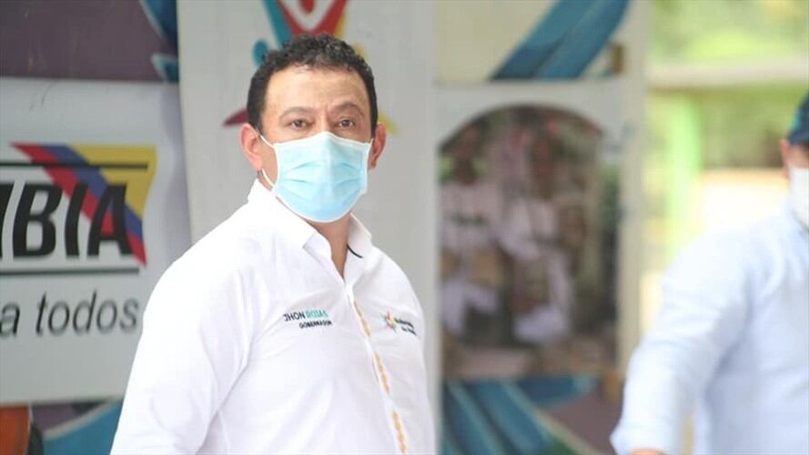 Jhon Rojas Cabrera Gobernador de Nariño. Foto: Gobernación de Nariño