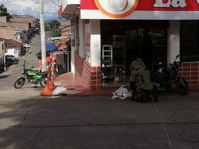 Ejército frustra atentado terrorista del Eln en El Patía, Cauca. Foto: Cortesía Ejército