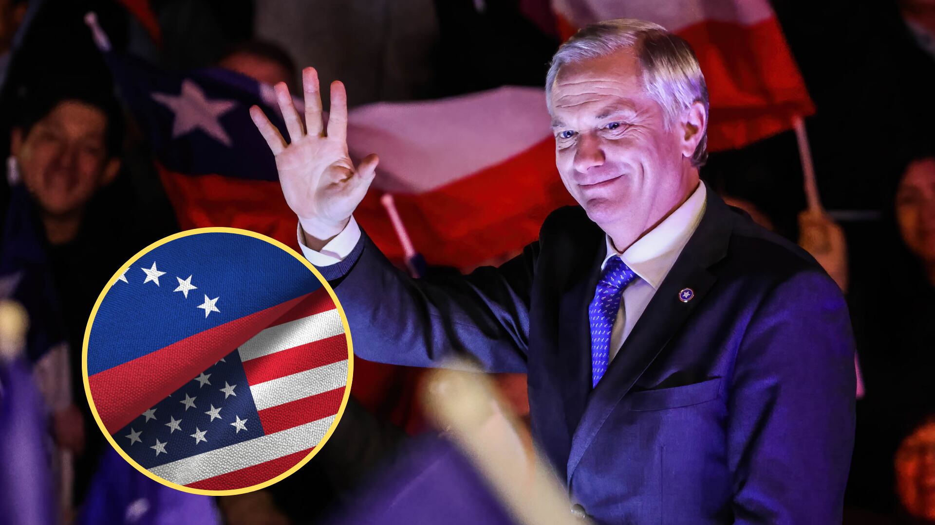 José Antonio Kast, presidente electo de Chile. Foto: Cristobal Basaure Araya/SOPA Images/LightRocket via Getty Images