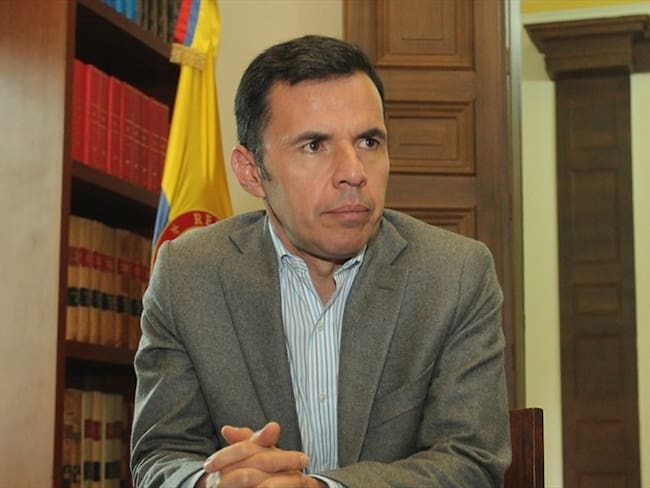 Guillermo Rivera, exministro del Interior. Foto: Colprensa / SOFÍA TOSCANO