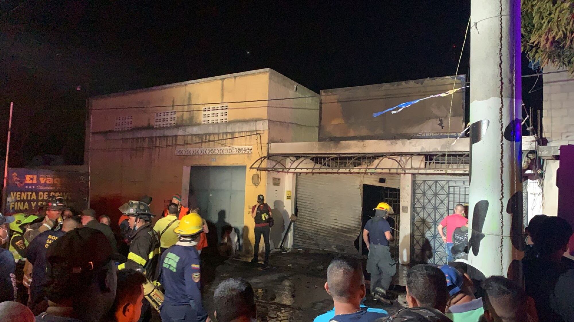 Explosión en fábrica de pólvora en Gaira. Foto: Suministrada por Heiner Escobar