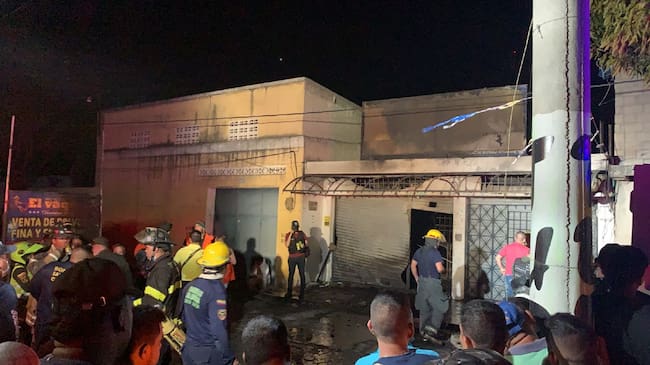Explosión en fábrica de pólvora en Gaira. Foto: Suministrada por Heiner Escobar