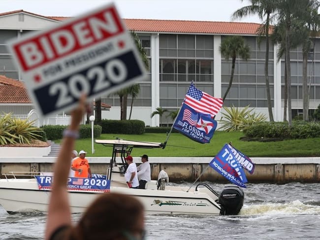 Existen estados decisivos dentro de las elecciones que pueden votar por uno u otro partido; a estos se les conoce como ‘estados péndulares’ o ‘estados púrpuras’.. Foto: Getty Images