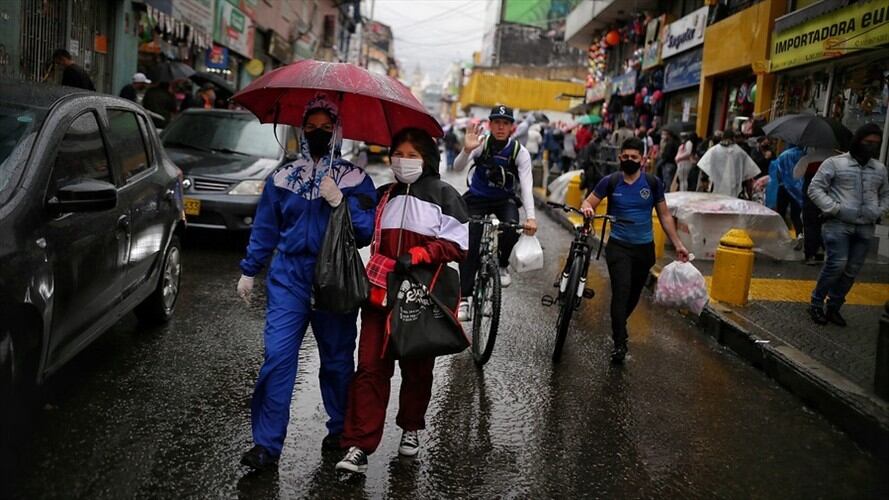 Casos de COVID-19 en Colombia. Foto: Colprensa